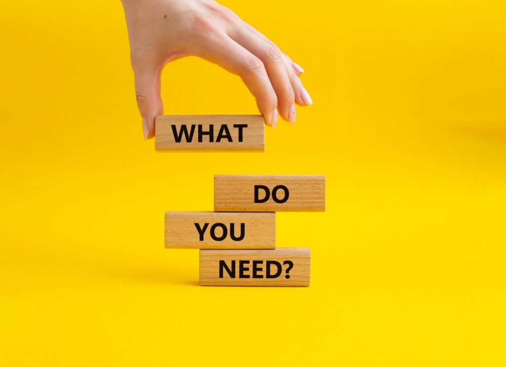 what do you need blocks on yellow background